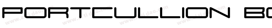 Portcullion Bold字体转换